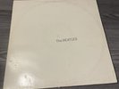 BEATLES WHITE ALBUM WHITE VINYL 1978 WITH POSTER