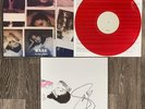 Selena Gomez - Rare Exclusive Red Vinyl LP + Signed Art Print