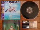 IRON MAIDEN Seventh Son Of A Seventh Son JAPAN 1988 LP w/ 666 OBI & Sticker