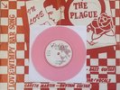 The Plague. In Love. Rare Punk 7” Single. Pink Vinyl. Fold-out Picture Sleeve.