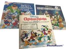 Disney’s Merry, Mickey Christmas Carols & favorites Vinyl Record  VTG  Set of 3
