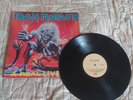 Iron Maiden - A Real Live One  vinyl Lp Venezuela 1993 yellow labels