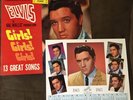 ELVIS PRESLEY Girls Girls Girls - RCA Living Stereo LP w/ RARE 1963 Calendar -EX