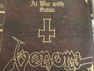 Venom At War With Satan Original Neat Gatefold Vinyl includes both inserts LP EX