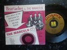 THE MARCELS - HEARTACHES / MY LOVE FOR YOU US COLPIX  DOO WOP  *RARE PIC SLEEVE*