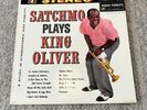 Louis Armstrong; Satchmo plays King Oliver; Audio Fidelity, OG, First Silver lbl