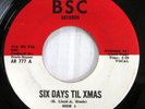 BETTY LLOYD 45 Six Days Til Xmas VG+ on BSC Christmas northern soul x-mas  Mc956