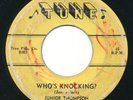 JUNIOR THOMPSON - Who's Knocking? / How Come You Do Me? TUNE -Rockabilly 45 HEAR