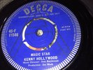 JOE MEEK *KENNY HOLLYWOOD  MINT VINYL* *PROMO  7” DEMO  RGM BEAT 45 MAGIC STAR *