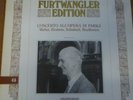 FURTWANGLER at the Paris opera WEBER  BRAHMS  SCHUBERT  BEETHOVEN / FONIT CETRA