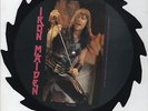 Iron Maiden Interview Picture Disc - Black Edge shaped picture