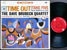 DAVE BRUBECK Quartet Time Out COLUMBIA CS 8192 US 1962 2-EYE Take Five