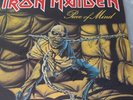 IRON MAIDEN **SIGNED / AUTOGRAPHED BY ALL 5 - 1983 LINE-UP  ** PIECE OF MIND LP