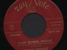 Reggie Perkins: High School Caesar, RAY NOTE, Rockabilly 45 Single