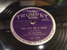 JOE WILLIAMS-TRUMPET 171-SHE LEFT ME A MULE/BAD HEART BLUES   DELTA BLUES 78 EXC