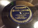 ELIJAH JONES-BLUEBIRD 7655-LONESOME MAN wYANK & SONNY BOY/WASHBOARD SAM BLUES 78
