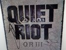 Quiet Riot - QRIII  PASHA Z-40321 LP Record 1986 Hair Metal - SIGNED