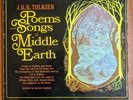 JRR TOLKIEN POEMS AND SONGS OF MIDDLE EARTH LP CAEDMON TC 1231