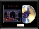 RUSH MOVING PICTURES WHITE GOLD PLATINUM RECORD LP ALBUM NON RIAA AWARD FRAMED