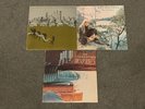 Joni Mitchell - 3 x vinyl LPs UK 1st press - For The Roses Hissing Miles A1/B1