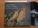 SXL 2302 ED1 Handel Water Music Royal Fireworks Georg Szell NM/EX Decca 1st WBG