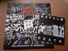 Napalm Death from enslavement to obliteration orig vinyl lp+7