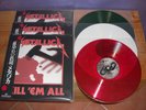 Metallica - Kill 'Em All - Japan OBI Colored Vinyl  - 3 LP RED WHITE GREEN