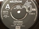 THE BEATLES—YESTERDAY . RARE DEMO. EX+                PARLOPHONE  R.6013