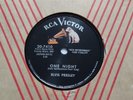 ELVIS PRESLEY very rare Original US 78rpm - One Night / I Got Stung 20-7410 last