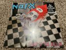 NOFX Pump Up The Valuum Blue Ruby Splatter Newbury Red Color Vinyl Record LP