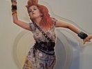 CYNDI LAUPER ‘She Bop’ 1984 7” Single on Shaped Picture Disc + Plinth unused