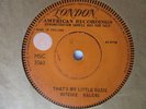 45 RITCHIE VALENS That's my Little suzie UK DEMO 7