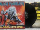 IRON MAIDEN - A REAL LIVE ONE (1993)  - 1ST PRESS  GATEFOLD LP - VERY RARE