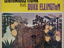 THELONIOUS MONK: Plays Duke Ellington Japan Milestone Jazz Vinyl LP