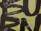 SIGNED THE SNUTS BURN THE EMPIRE SIGNED ON SLEEVE WITH LYRICS CLEAR VINYL