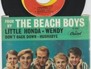 SURF ROCK + DOOWOP E.P. 45 w PIC SLEEVE - FOUR BY THE BEACH BOYS  -HEAR - 1964