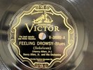 Jazz-78 RPM-Henry Allen and his Orch-Victor 38080-Feeling Drowsy/Swing Out-EX+