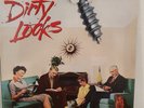DIRTY LOOKS Turn Of The Screw 1989 LP GLAM/HAIR METAL HARD ROCK RARE VINYL