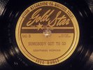 78 RPM -- Lightnin' Hopkins, Gold Star 641  