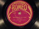 78 RPM -- Luis Russell & His Orch. (as Ginger Snaps), Romeo 1107, E-/E-V+ Jazz