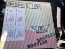 AEROSMITH Live Bootleg 2-LP Orig 1978 Columbia WL PROMO Timing Sticker+POSTER