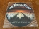 METALLICA Master Of Puppets PICTURE DISC Vinyl LP 1986 2nd Press Barcode Edition