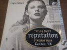 Taylor Swift Reputation Picture Disc 2 LP Vinyl 2017 Stadium Tour London Patch