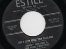 BENNY GORDON & THE SOUL BROTHERS give a damn about your feller man '71 US ESTILL
