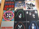 12 Kiss LP's inc Double Platinum, Alive II, Hotter Than Hell, Love Gun, Dynasty,