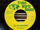 The Mandells - All Or Nothing - Trans World Sound 45 VG++ NORTHERN SOUL