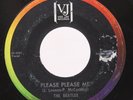 Beatles 45 rpm Please Please Me & From Me to You VJ581 Oval Label 1964 Vee Jay