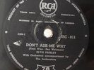 RARE-INDONESIA RCA 78RPM 10
