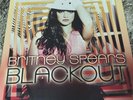 Britney Spears UO Blackout Limited Edition Red, Black, And Yellow Splatter Vinyl