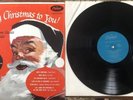 MERRY CHRISTMAS TO YOU  Capitol LP  Frank Sinatra Nat King Cole Dean Martin